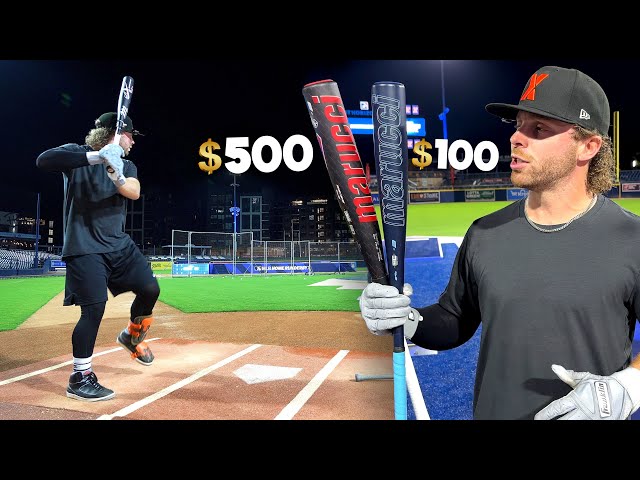 $500 BAT vs. $100 BAT | 2025 Marucci BBCOR Baseball Bat