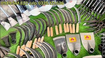 LIỀM CẮT CỎ CẮT LÚA THÉP NHÍP XE CUỐC TÂY GÀ THÉP NHÍP CUỐC XẺNG TÀU CUỐC TÂY TÀU GIÁ RẺ NHẤT