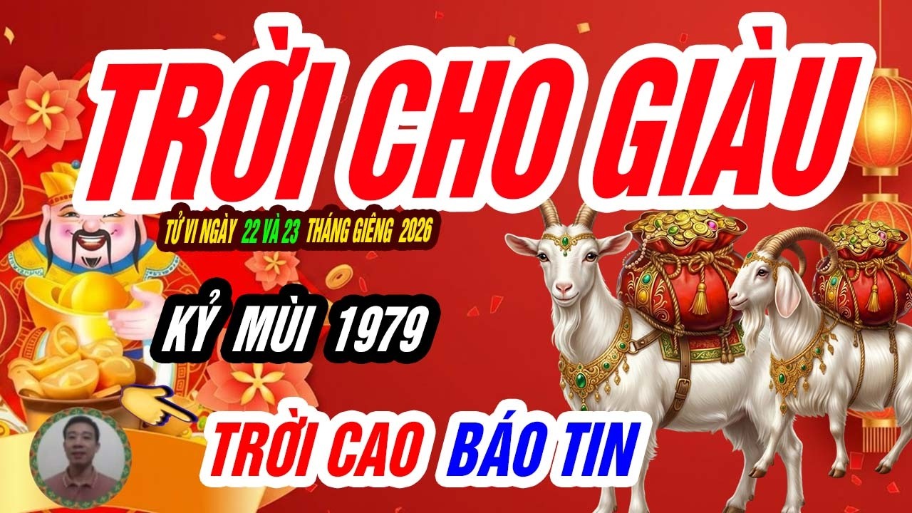 🐐 Phúc Dày Sinh Tài! KỶ MÙI 1979 VÀNG CHẤT ĐẦY NHÀ Đúng 2 Ngày Vàng Sắp Tới