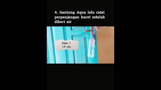 Praktek Percobaan Benda Elastisitas Hukum Hooke
