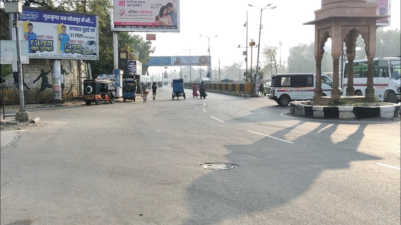 morning time Jodhpur city bus tour