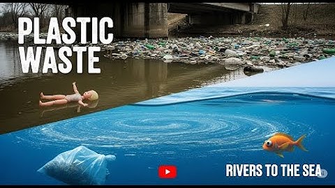 How Plastic Waste Travels Through Rivers to the Sea