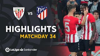 Resumen de Athletic Club vs Atlético de Madrid (2-0)