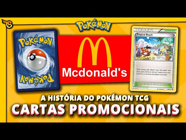 História do Pokémon TCG: BLOCOS PROMO, McDonald's e WINNER 