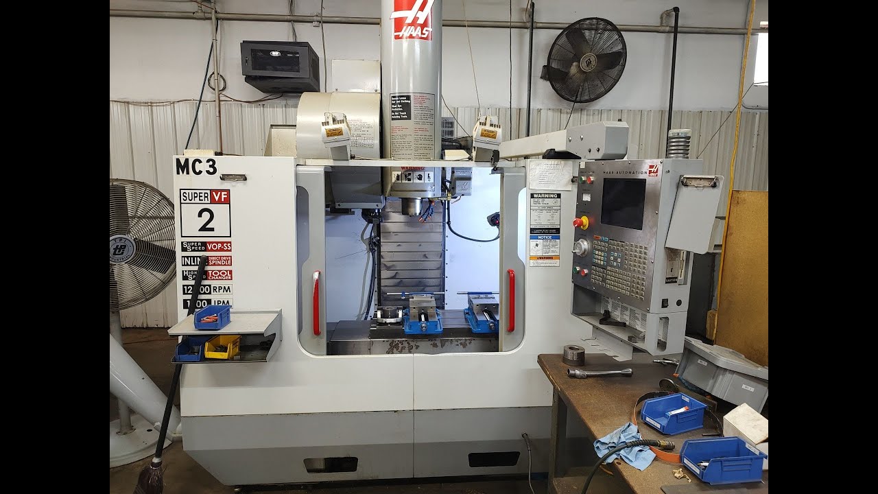 Haas VF-2SS CNC Vertical Machining Center, New in 2004. Stock