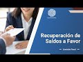 Recuperación de Saldos a Favor
