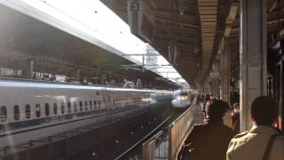 新幹線700系B13編成　こだま697号　名古屋駅到着