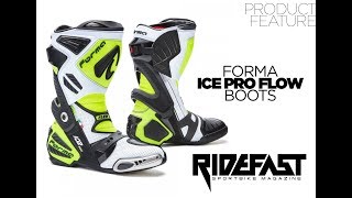 Forma ICE Pro Flow boots feature