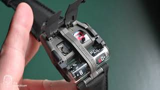 Urwerk UR-112 Aggregat - hands-on with a most complicated gearbox for your wrist