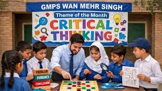 Critical Thinking and problem solving skills | theme of the month March 2026