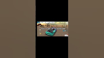 How to sell car on world sale #carparkingmultiplayer #shorts