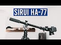 Taking photos and videos from above using the Sirui HA-77 extension arm
