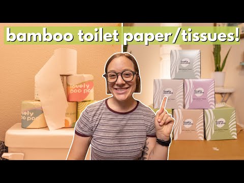 Why you should use BAMBOO TOILET PAPER, tissues, & paper towels