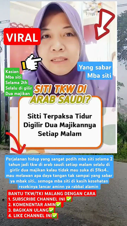 mba siti tkw arab setiap malam di gilir 2 majikan #shortvideo #viralvideo #fyp #shorts #fypシ゚viral