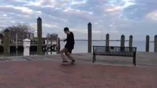 Ben Walters with a 50 50 in Downtown Annapolis, Maryland today.