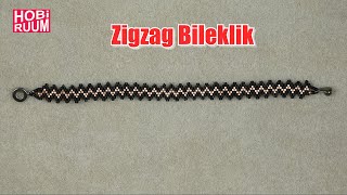 Zigzag Bileklik Yapımı #DIY #kendinyap