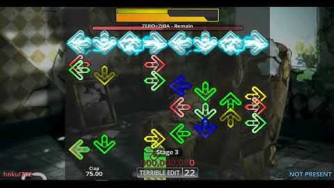 [TERRIBLE DDR EDIT/DP] Remain / ZERO+ZIBA (Lv. 22)