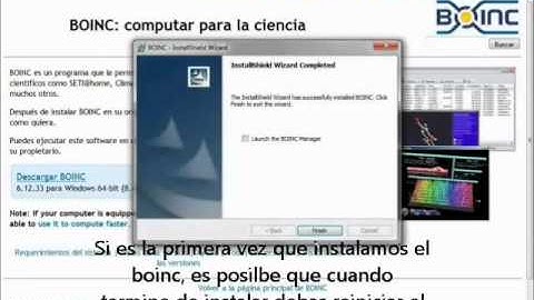 Video tutorial Boinc - Proyecto Rosetta (Zeitgeist)