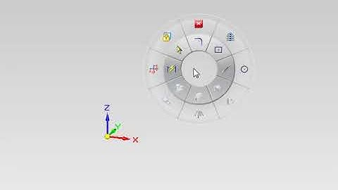 Solid Edge  Radial Menu   - Shubban Technologies - 79049 69667