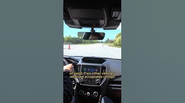 IIHS’ David Aylor demonstrates front crash prevention