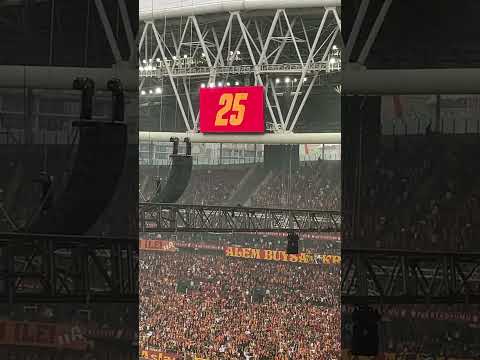 ŞAMPİYON Galatasaray - Fenerbahçe maçı ilk 11’imiz #tribün #icardi #zaniolo #muslera #okanburuk