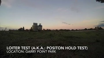 Very Stable Pixhawk Loiter Test