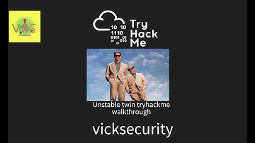 Unstable Twin tryhackme walkthrough | hindi | CTF | urdu