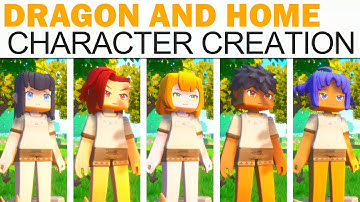 Dragon and Home Character Creation (Male & Female, All Options, Full Customization, More!)