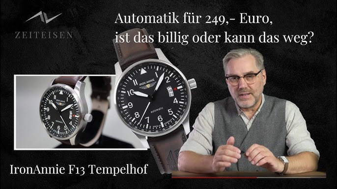 IRON ANNIE - Bauhaus Automatic Chronograph Ref. 5018-4 - YouTube