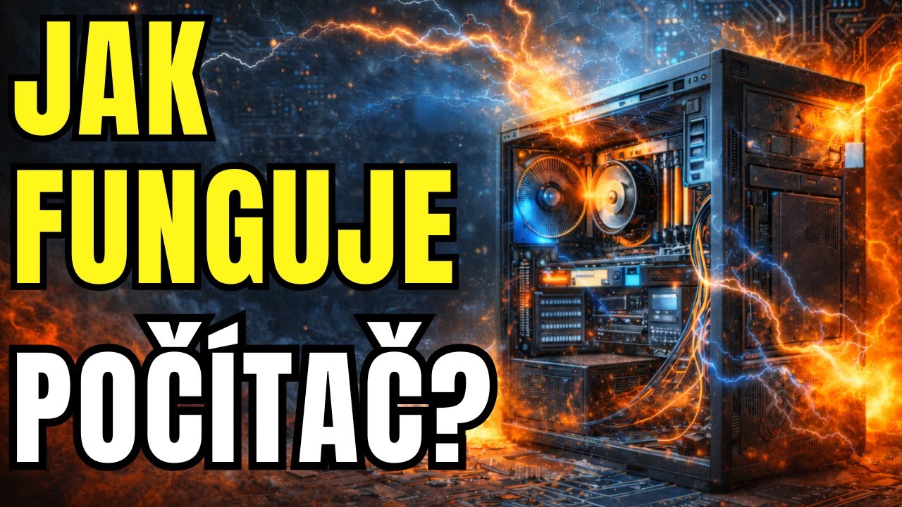 Jak Funguje Počítač? Procesor, Paměť, Software, Hardware a Principy Fungování Krok za Krokem!