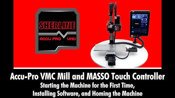 Accu-Pro VMC Mill - Starting the Machine and MASSO G3 Controller for the First Time