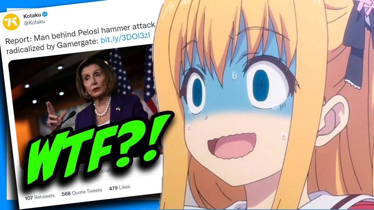 Kotaku Blames Gamergate for Pelosi Attack?!