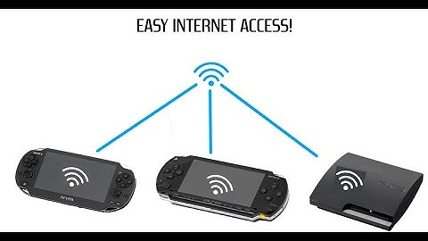 How to CONNECT TO the INTERNET on the PlayStation Vita, PlayStation 3, and PlayStation Portable!