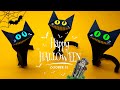 ОРИГАМИ бумажный КОТ своими руками на Хэллоуин 2020 /  ORIGAMI PAPER CAT for Halloween 2020