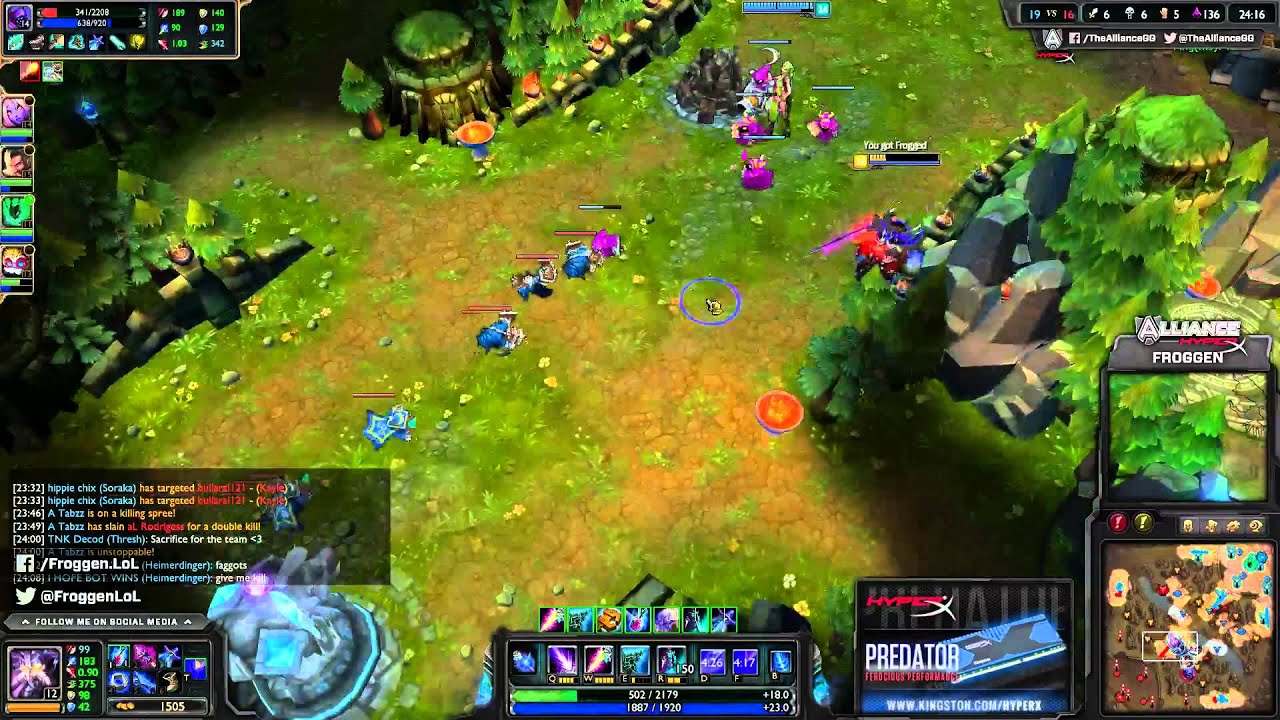 Froggen Kassadin vs Kha'Zix [Challenger Ranked solo queue Mid]