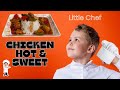 Yummy Chinese Chicken Hot &amp; Sweet for Kids| Fun Chinese Chicken Recipe Kids Will Love!
