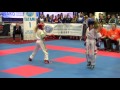 Vivien Viczien v Jesse Jane McParland WAKO Junior and Cadet World Championships 2016