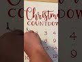 Create a Christmas Countdown Calendar with Vinyl 🎄