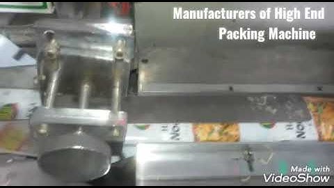 Noodles Packing Machine,( Horizontal Flow Wrap). Contact: +91 9555591888. #packingmachine #pouch
