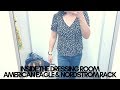 Come shop with me  inside the dressing room american eagle nordstrom rack