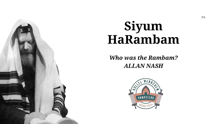 Who was the Rambam? | Allan Nash