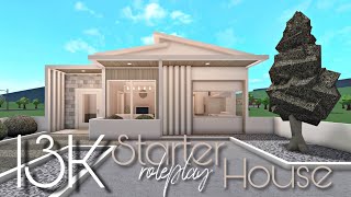 BLOXBURG: 13K STARTER ROLEPLAY HOUSE | NO-GAMEPASS