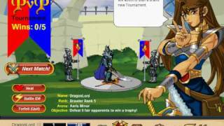 DRAGON FABLE pvp quick trophys