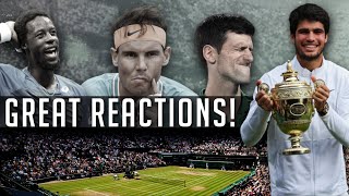 Carlos Alcaraz - Top 15 Reactions To His Brilliant Tennis!