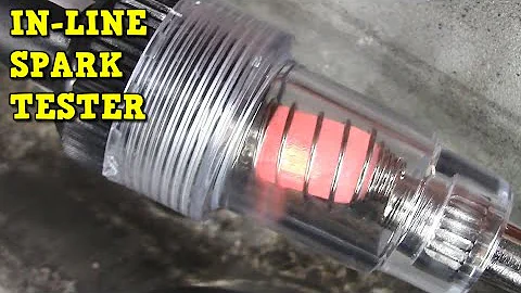 In-Line Ignition Spark Tester