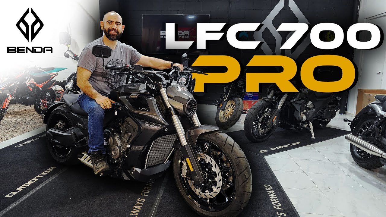 LFC 700 Pro de Benda, cada vez más, la moto de Batman