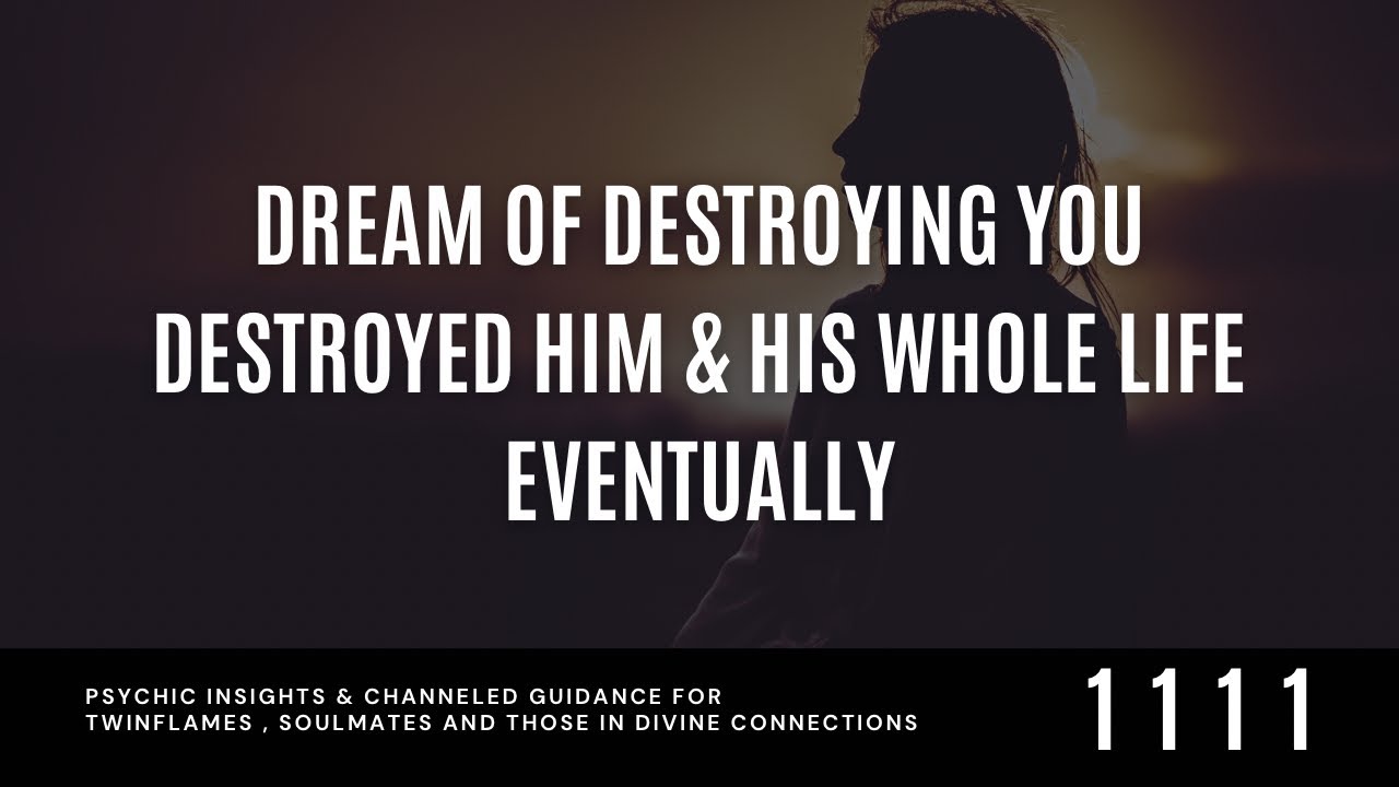 ЧЕЛОВЕК, КОТОРЫЙ СТАЛ ПРИЧИНОЙ ВАШЕГО РАЗДЕЛЕНИЯ И МЕЧТАЛ О ТОМ, ЧТО ОН УНИЧТОЖИТ ВАС, НЕ ЗНАЛ, Ч...