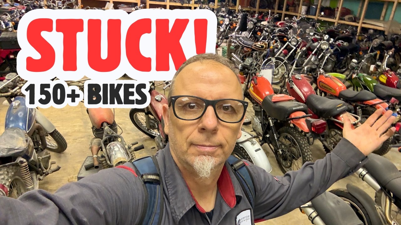 150 мотоциклов… и два, которые не заводятся.