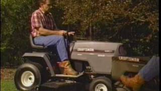 CRAFTSMAN Lawn & Garden Tractor Video Guide -VHS, 1996 [1 of 2]