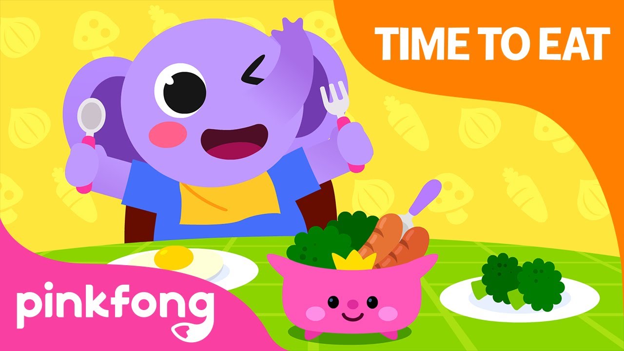 It's Time to Eat | Yes Yes Vegetable | Good Habit Songs | Pinkfong ...